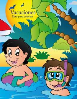 Vacaciones libro para colorear 1 : 1