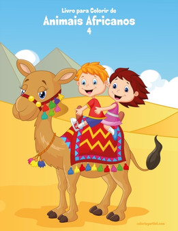 Livro para Colorir de Animais Africanos 4 : 4