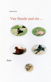Vier Hunde und ein Kater