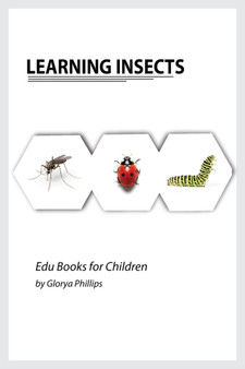 Learning Insects : Montessori real insects book for babies and toddlers, bits of intelligence for baby and toddler, children's book, learning resources.