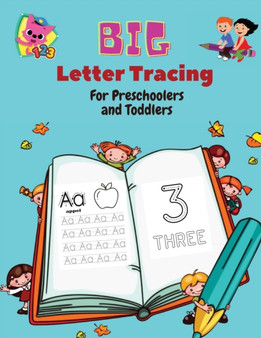 BIG Letter Tracing for Preschoolers and Toddlers : Homeschool Preschool Learning Activities for 3+ year olds (Big ABC Books) Tracing Letters, Numbers, Dab and Find Letters, 100 pages.