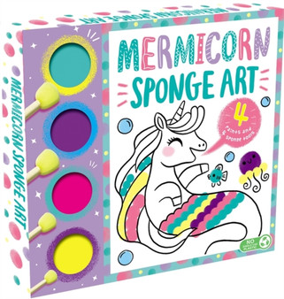 Mermicorn Sponge Art