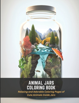 Animal Jars Coloring Book : Relaxing and Adorable Coloring Pages of Cute Animals Inside Jars Animal Jars Coloring Book : Relaxing and Adorable Coloring Pages of Cute Animals Inside Jars
