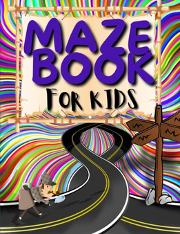 Maze Puzzles For Kids : Stimulating Mazes Book for Kids with Funny Animals. Maze Activity Book For Boys And Girls.