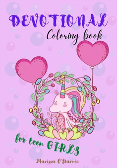 Devotional coloring book for teen girls