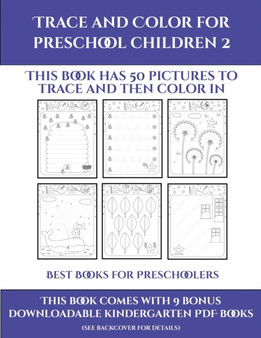 Best Books for Preschoolers (Trace and Color for preschool children 2) : This book has 50 pictures to trace and then color in. : 22