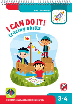 I Can Do It! Tracing Skills 3-4 : Fine motor skills and basic pencil control