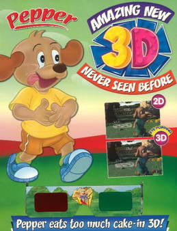 Pepper Eats Too Much Cake in 3D!