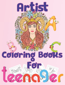 artist coloring book teenager : oloring book/8.5''x11''/artist coloring books for teens/artist coloring books for kids