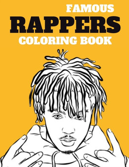 Famous Rappers Coloring book : Legendary Rap Artists