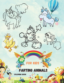 Farting Animals Coloring Book : Cute and Funny Coloring for Animal Lovers