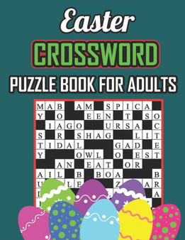 Easter Crossword Puzzle Book For Adults