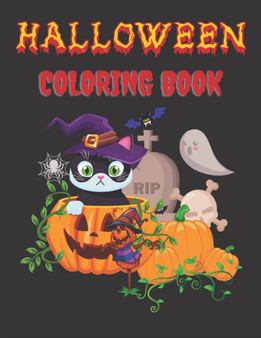 Halloween Coloring book : Halloween Coloring and Activity Book For Toddlers and Kids