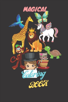 Magical Coloring Book : Fairies and Flowers Coloring Designs for Relaxation and Fun. Easy and Simple Print Designs with Cute Fantasy Scenes and Beautiful Nature "8.5 x 11" with 50 pages