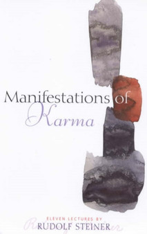 Manifestations of Karma by Rudolf Steiner - Paperback