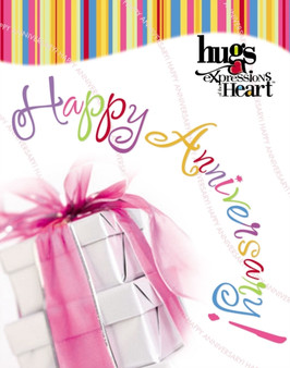 Happy Anniversary: Hugs Expressions of the Heart by Howard Books - Hardback