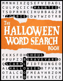 Halloween Word Search Book : A Spooky Halloween Puzzle Book for Adults and Teens : 1 by Cormac Ryan Press - Paperback
