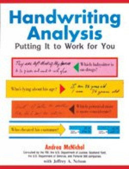 Handwriting Analysis by Andrea McNichol - Paperback