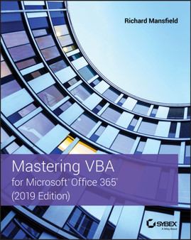 Mastering VBA for Microsoft Office 365 by Richard Mansfield - Paperback
