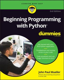 Beginning Programming with Python For Dummies by John Paul Mueller - Paperback