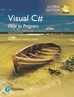 Visual C# How to Program, Global Edition by Harvey Deitel - Paperback