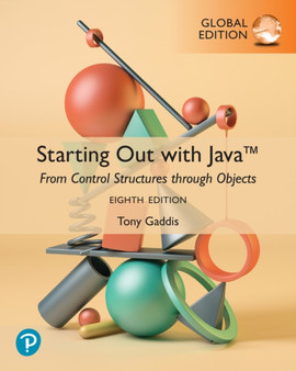 Starting Out with Java: From Control Structures through Objects, Global Edition by Tony Gaddis - Paperback