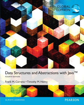 Data Structures and Abstractions with Java, Global Edition by Timothy Henry - Paperback