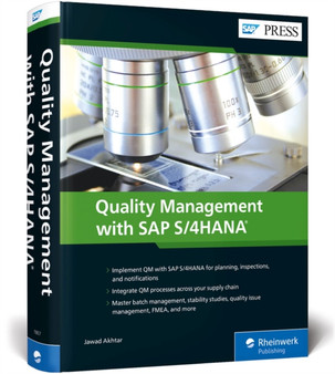 Quality Management with SAP S/4HANA by Jawad Akhtar - Hardback