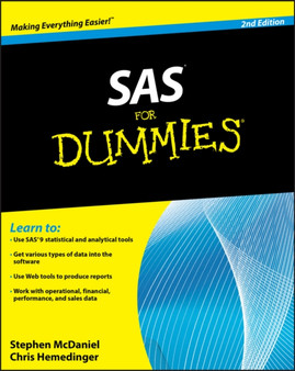 SAS For Dummies by Stephen McDaniel - Paperback