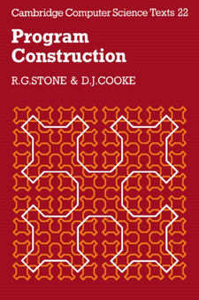 Program Construction by R.G. Stone - Paperback