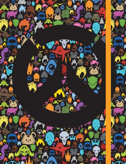 Overwatch: All Over Character Icon Notebook by Blizzard Entertainment - Hardback