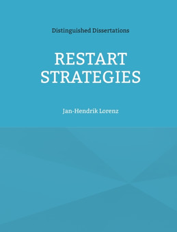 Restart Strategies by Jan-Hendrik Lorenz - Paperback