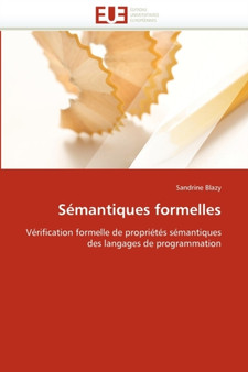 S mantiques Formelles by Blazy-S - Paperback
