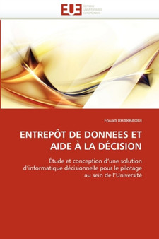 Entrep t de Donnees Et Aide La D cision by Rharbaoui-F - Paperback