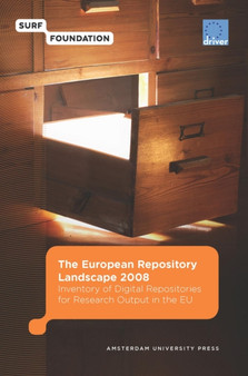 The European Repository Landscape 2008 : Inventory of Digital Repositories for Research Output by Maurits van der Graaf - Paperback