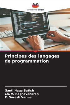 Principes des langages de programmation by Ganti Naga Satish - Paperback
