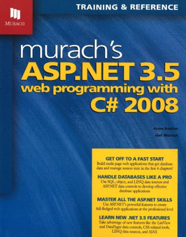 Murach's ASP.NET 3.5 Web Programming with C# 2008 by Anne Boehm - Paperback