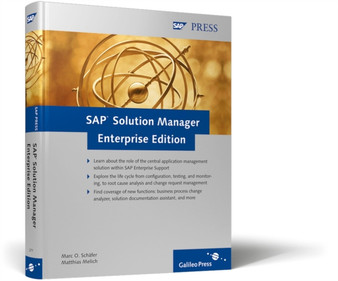 SAP Solution Manager Enterprise Edition by Marc O. Schafer - Hardback