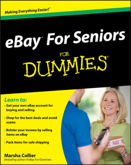 eBay For Seniors For Dummies by Marsha Collier - Paperback