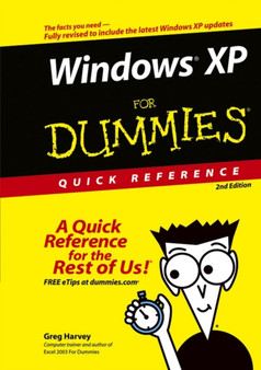 Windows XP For Dummies Quick Reference by Greg Harvey - Paperback