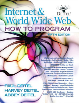 Internet and World Wide Web : How To Program by Paul Deitel - Paperback