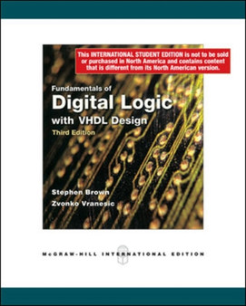 Fundamentals of Digital Logic with VHDL Design with CD-ROM by Stephen Brown - Paperback