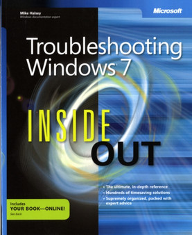 Troubleshooting Windows 7 Inside Out by Mike Halsey - Paperback
