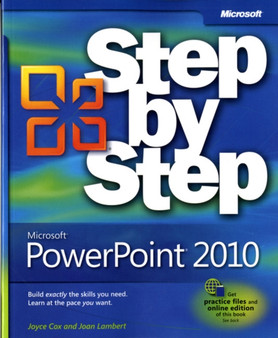 Microsoft PowerPoint 2010 Step by Step by Joan Lambert - Paperback