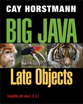 Big Java : Late Objects by Cay S. Horstmann - Paperback