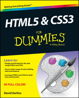 HTML5 & CSS3 For Dummies by David Karlins - Paperback