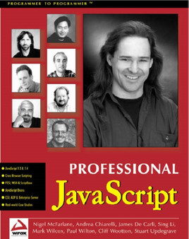 Professional JavaScript by Nigel McFarlane - Paperback