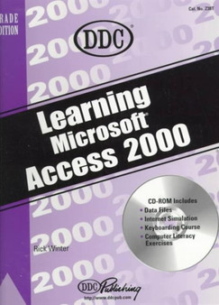 Learning Microsoft Access 2000 by DDC Publishing - Paperback