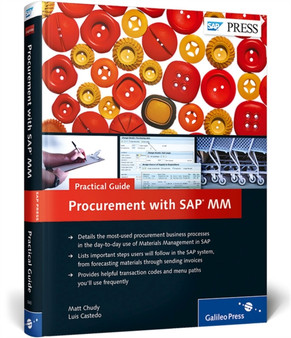 Procurement with SAP MM-Practical Guide by Matt Chudy - Hardback