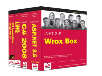.NET 3.5 Wrox Box : Professional ASP.NET 3.5, Professional C# 2008, Professional LINQ, .NET Domain-Driven Design with C# by Bill Evjen - Paperback